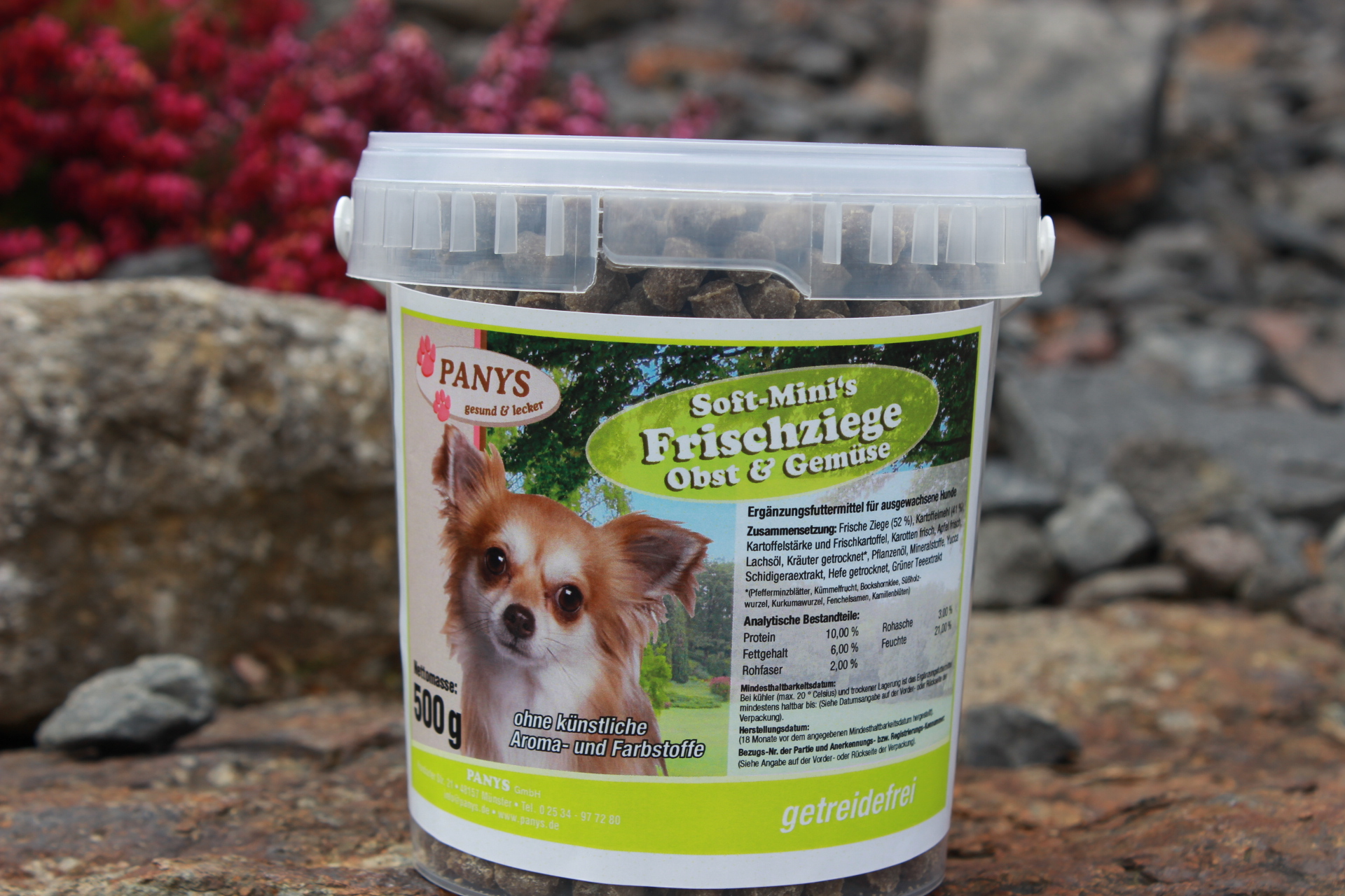 500 Gramm Dose softminis frischziege obst gemuese